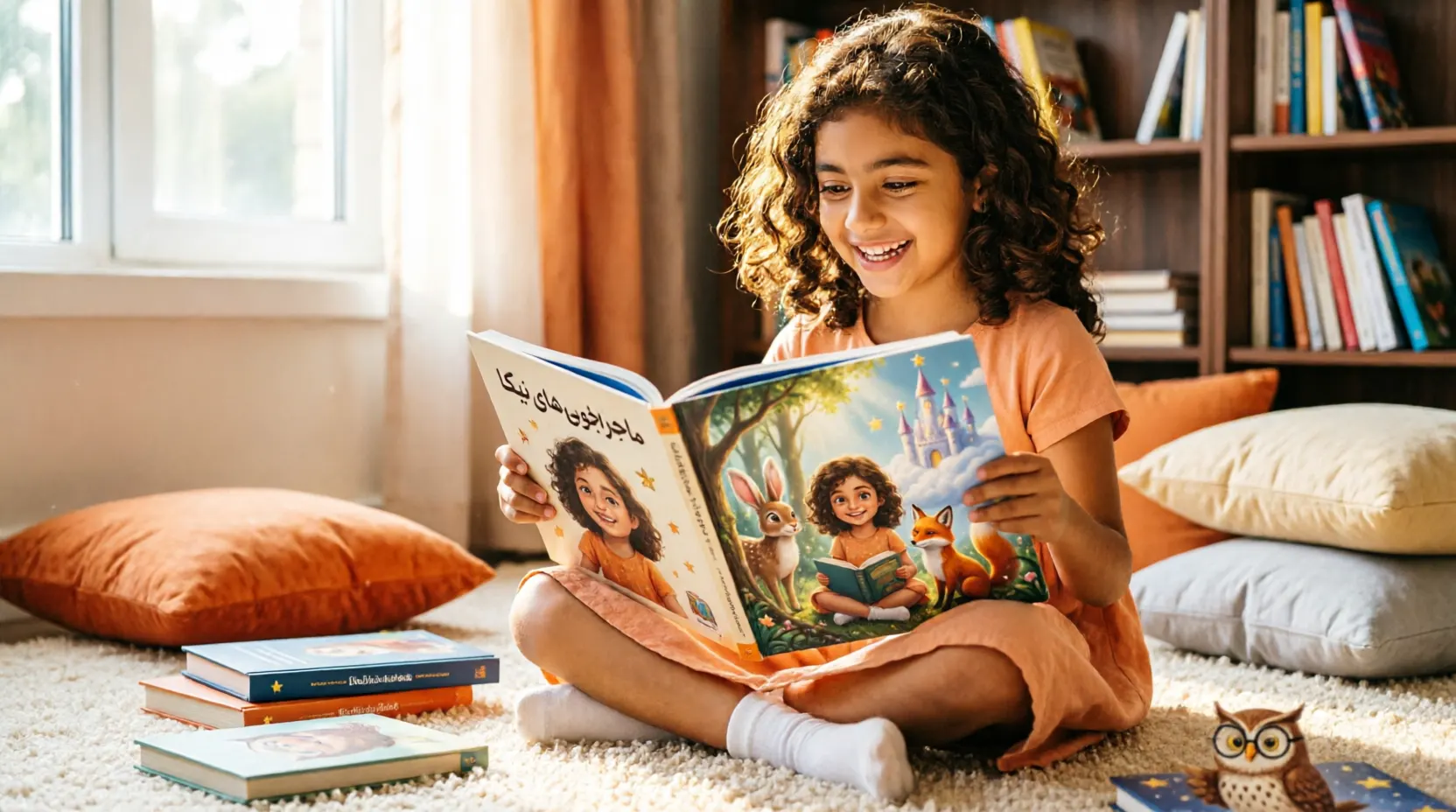 فواید کتاب خوانی کودکان